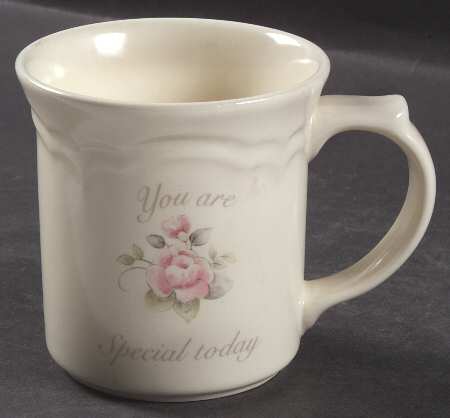 Tea Rose You Are Special  Mug by Pfaltzgraff