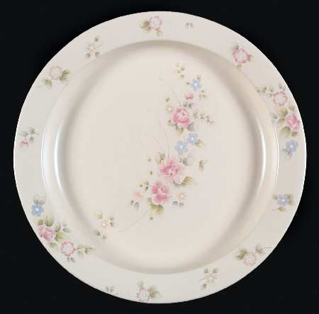 Tea Rose Deep Round Platter