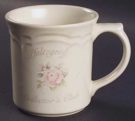 Tea Rose 1989 Collector Mug by Pfaltzgraff