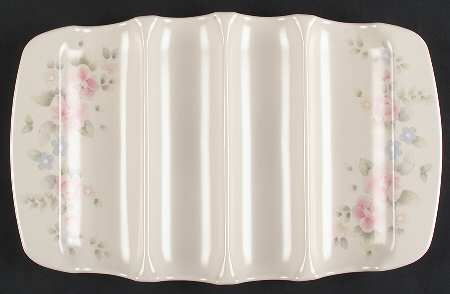Tea Rose 13" Corn Platter by Pfaltzgraff