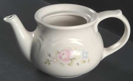 Tea Rose Mini Teapot No Lid by Pfaltzgraff