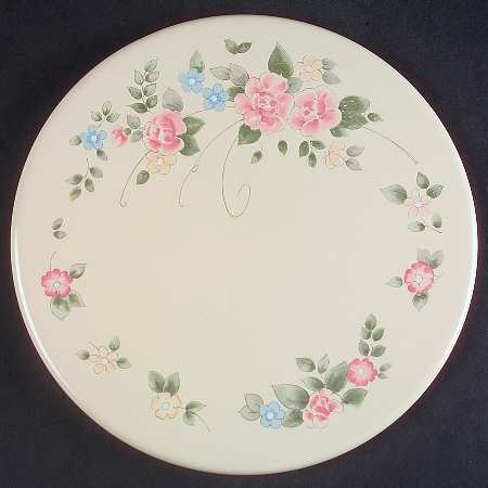 Tea Rose 10" Individual Steel Stove Cover
