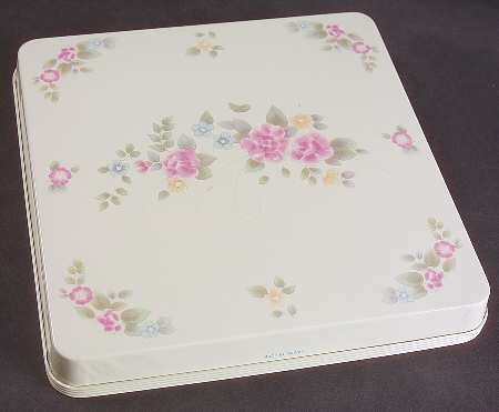 Tea Rose Square Stove Cover - Set of 4