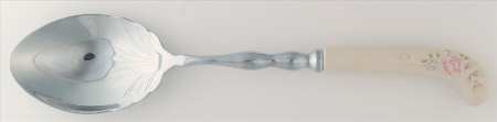 Tea Rose Serving Spoon