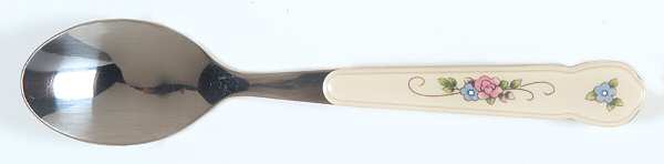 Tea Rose Teaspoon by Pfaltzgraff