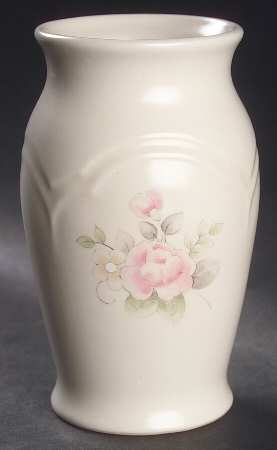 Tea Rose 5" Vase by Pfaltzgraff