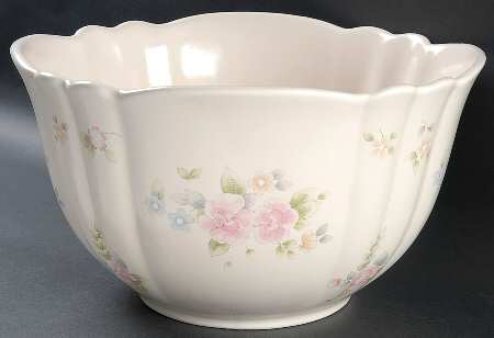 Tea Rose Punch Bowl