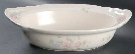Tea Rose 12" Oval Vegetable Bowl by Pfaltzgraff