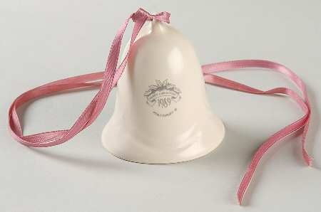 Tea Rose 1989 Collector Bell