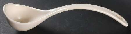 Tea Rose Punch Ladle, Solid Piece