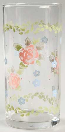 Tea Rose 16 Oz Glassware Cooler
