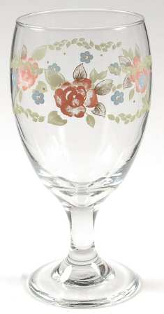 Tea Rose 14 Oz Glassware Iced Tea