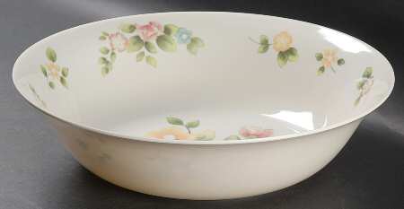 Tea Rose Large Melamine Serving Bowl