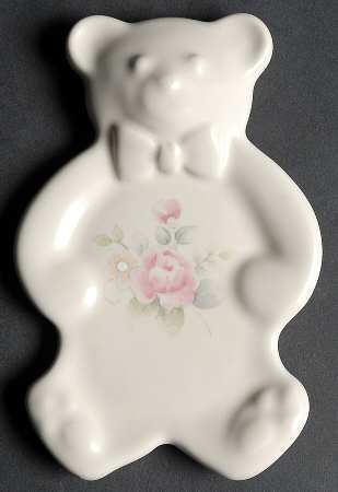 Tea Rose Teddy Spoon Holder by Pfaltzgraff