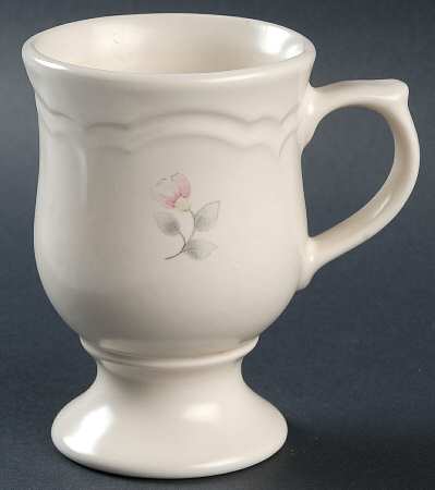 Tea Rose Pedestal Mug