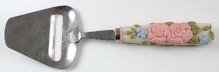 Tea Rose Cheese Plane with Stainless Plane