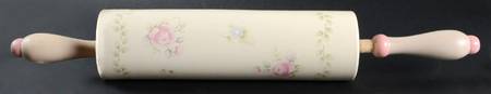 Tea Rose Rolling Pin by Pfaltzgraff