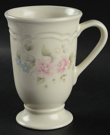 Tea Rose Latte Mug by Pfaltzgraff