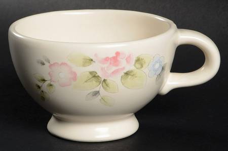 Tea Rose Cup for Individual Teapot & Lid with Cup