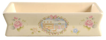 Tea Rose Holiday 4 Wick Candle Brick