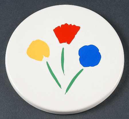Three Flowers Trivet