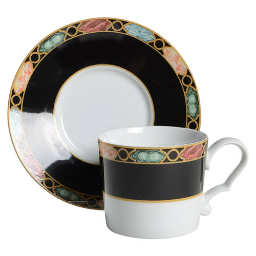 Treviso Flat Cup & Saucer Set