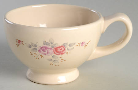 Trousseau Cup for Individual Teapot & Lid with Cup