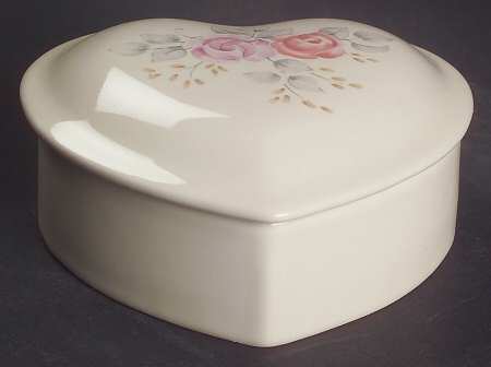 Trousseau Heart Shape Box & Lid