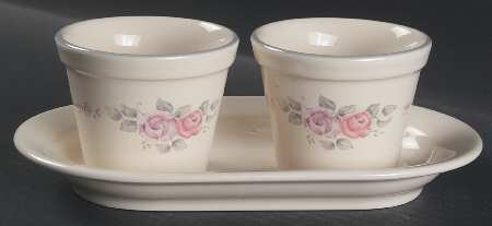 Trousseau Herb Pots with Tray (2 Pots and 1 Tray)