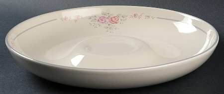 Trousseau Chip Bowl/Plate for Chip & Dip Set