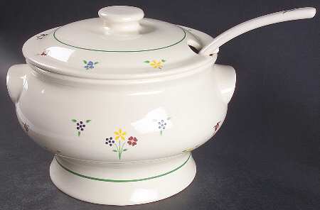 Vickie Hanson Tureen & Lid w/Ladle