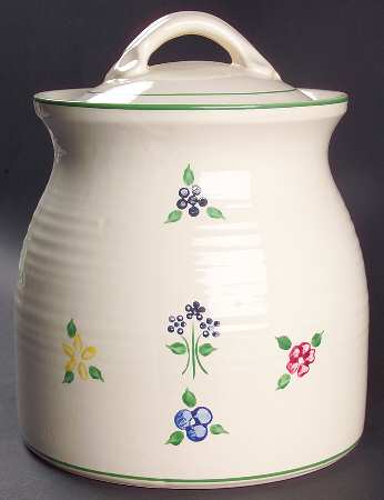 Vickie Hanson Large Canister & Lid