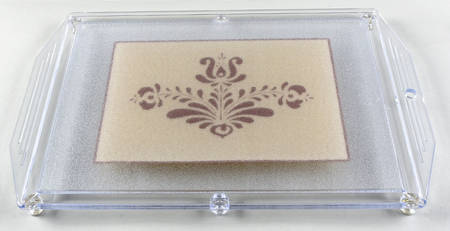Village (Made in USA) 18" Handled Acrylic Rectangular Tray