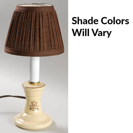 Village (Made in USA) Candle Lamp & Shade