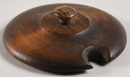 Village (Made in USA) Wood Lid for Jam/Relish Server