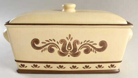 Village (Made in USA) Bread Box & Lid