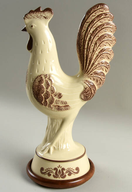 Village (Made in USA) Rooster Figurine