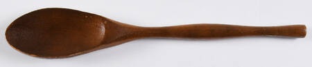 Village (Made in USA) Salad Serving Spoon with Wood Bowl