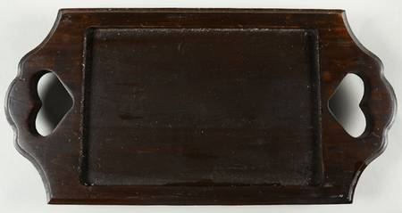 Village (Made in USA) Rectangular Wood Tray for 3 Relishes