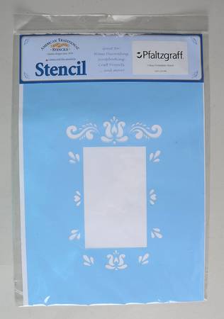 Village (Made in USA) Stencil Light Switch Cover