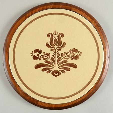 Village (Made in USA) Wood Cheese Tray/Board