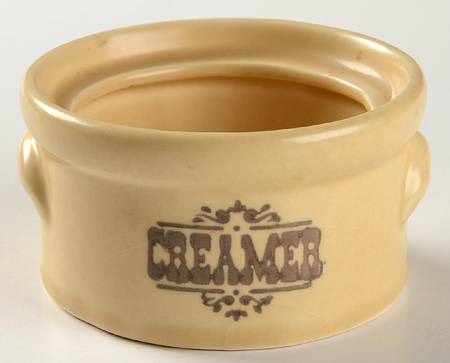 Village (Made in USA) Creamer Crock No Lid