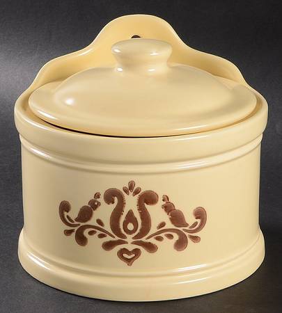 Village (Made in USA) Salt Box & Lid