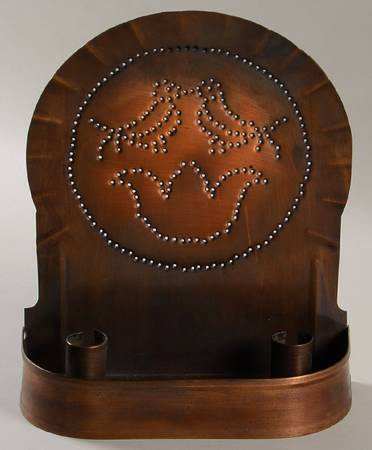 Village (Made in USA) 2-Light Copper Wall Sconce