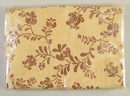 Village (Made in USA) 52" X 70" Flannel Vinyl Rectangular Tablecloth