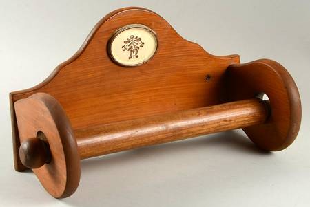 Village (Made in USA) Wood Hanging Paper Towel Holder