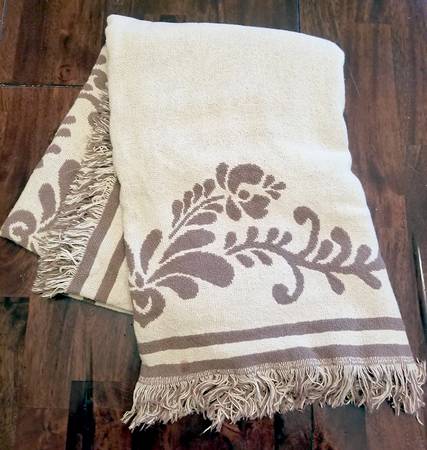 Village (Made in USA) Tapestry Throw