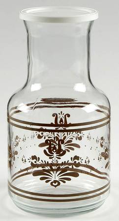 Village (Made in USA) Glassware Carafe with Lid