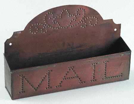 Village (Made in USA) Copper Mail Holder