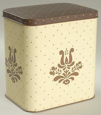 Village (Made in USA) 5 3/4 Nested Hinged Storage Tin